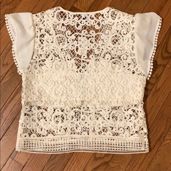 Ivory Lace top - Picture 4 of 4